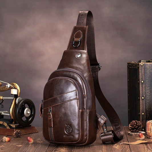 Men’s Vintage-Style Messenger Bag – Retro Design, Distinctive Look