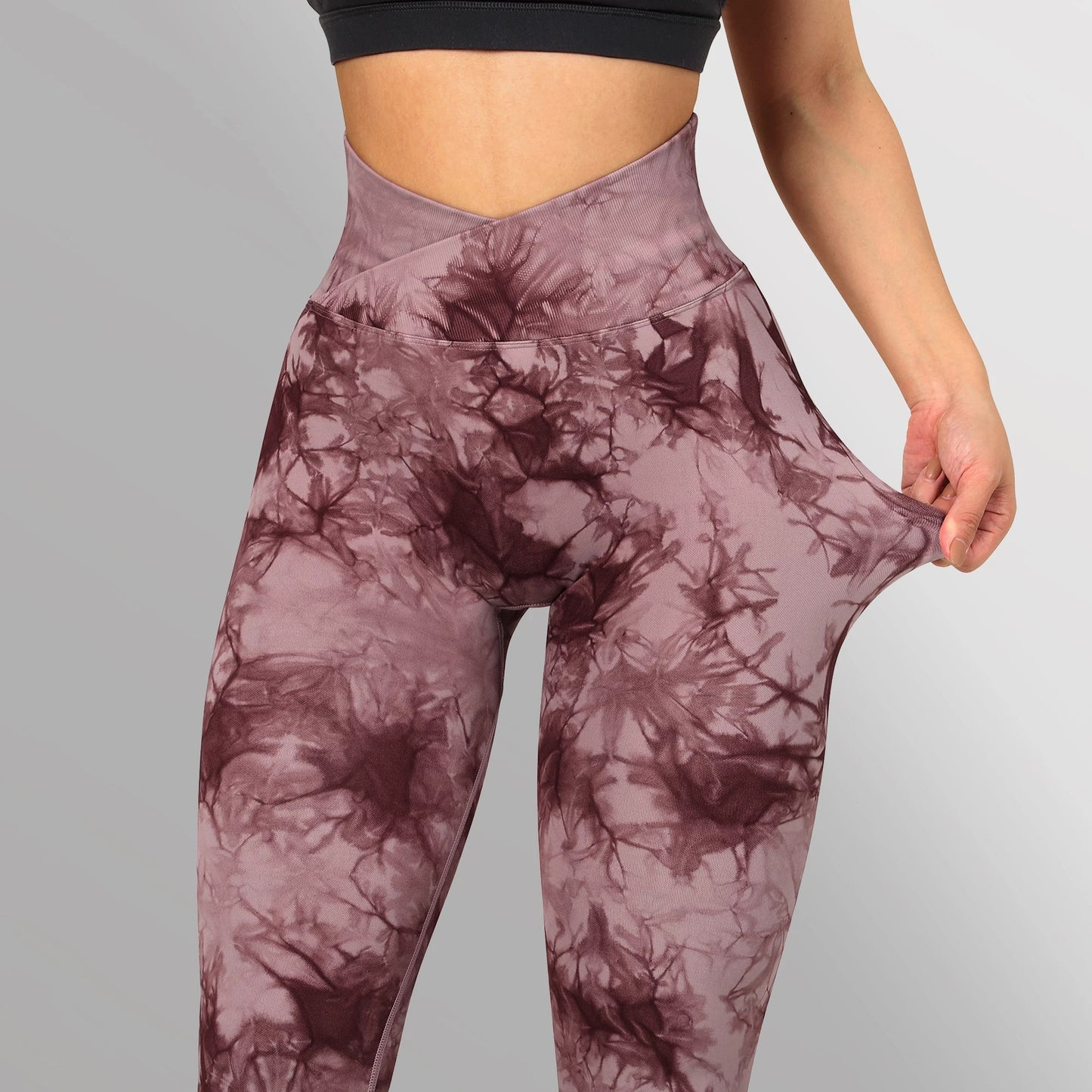 Seamless Tie-Dye Sculpt Leggings