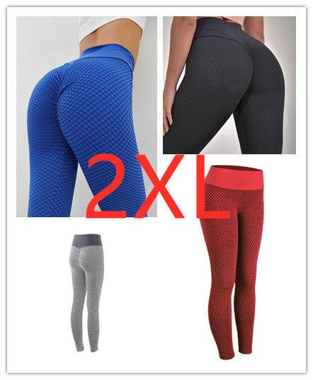 Plaid Sculpt Leggings – High-Waist Performance