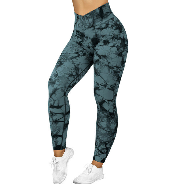 Seamless Tie-Dye Sculpt Leggings