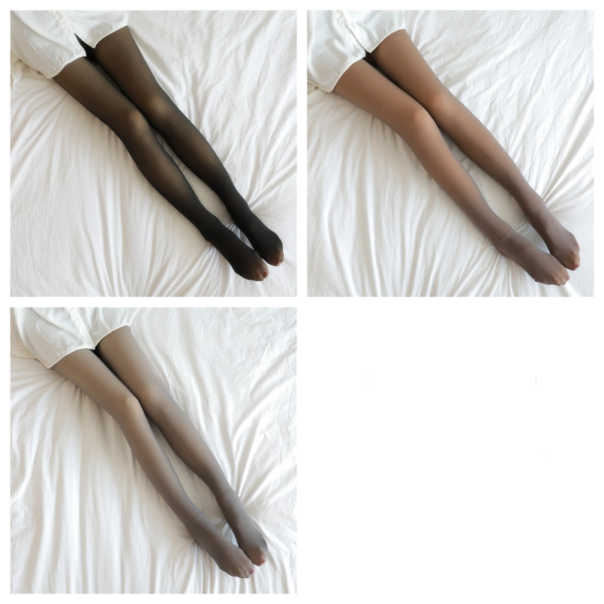 P.E Skins Faux Sheer Thermal Fleece Tights