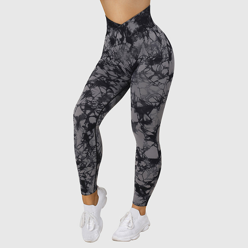 Seamless Tie-Dye Sculpt Leggings