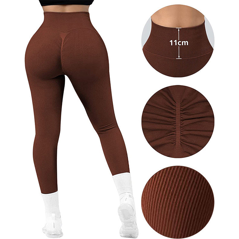 High-Waist Seamless Knit Sculpt Leggings