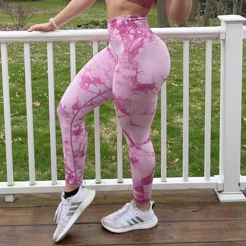 Seamless Tie-Dye Sculpt Leggings