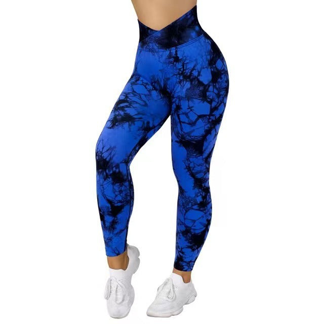 Seamless Tie-Dye Sculpt Leggings