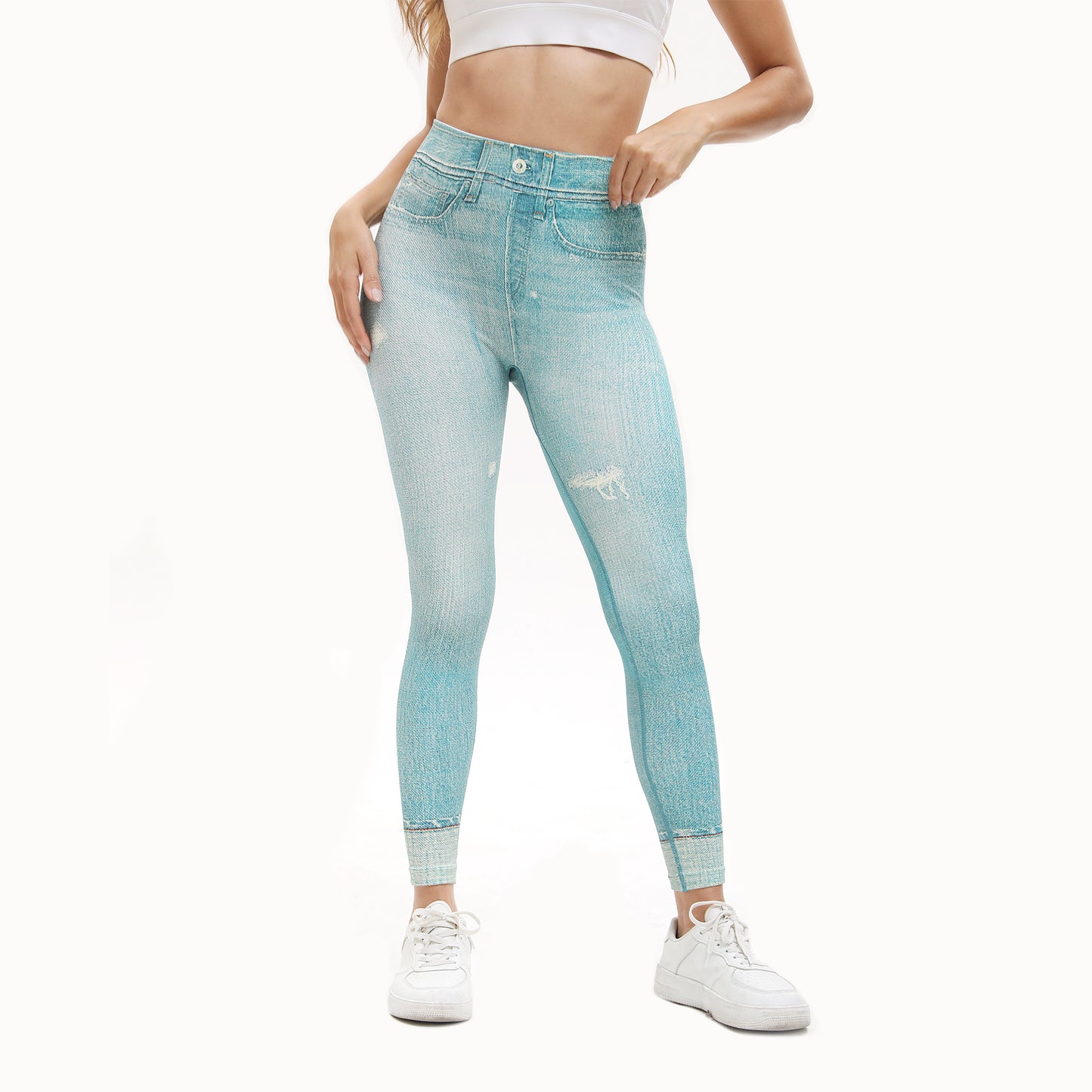 High-Waist Retro Sculpt Leggings