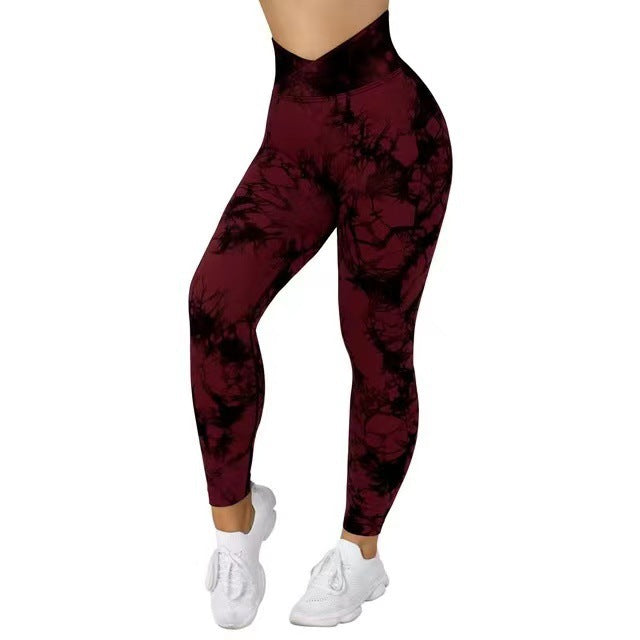 Seamless Tie-Dye Sculpt Leggings