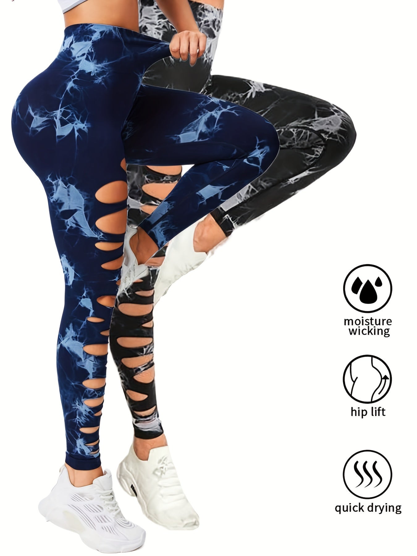 Tie-Dye Sculpt Leggings – 2-Pack