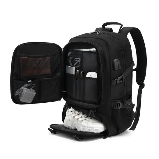 Men’s Extra-Large Capacity Backpack – Modern, High-End Design