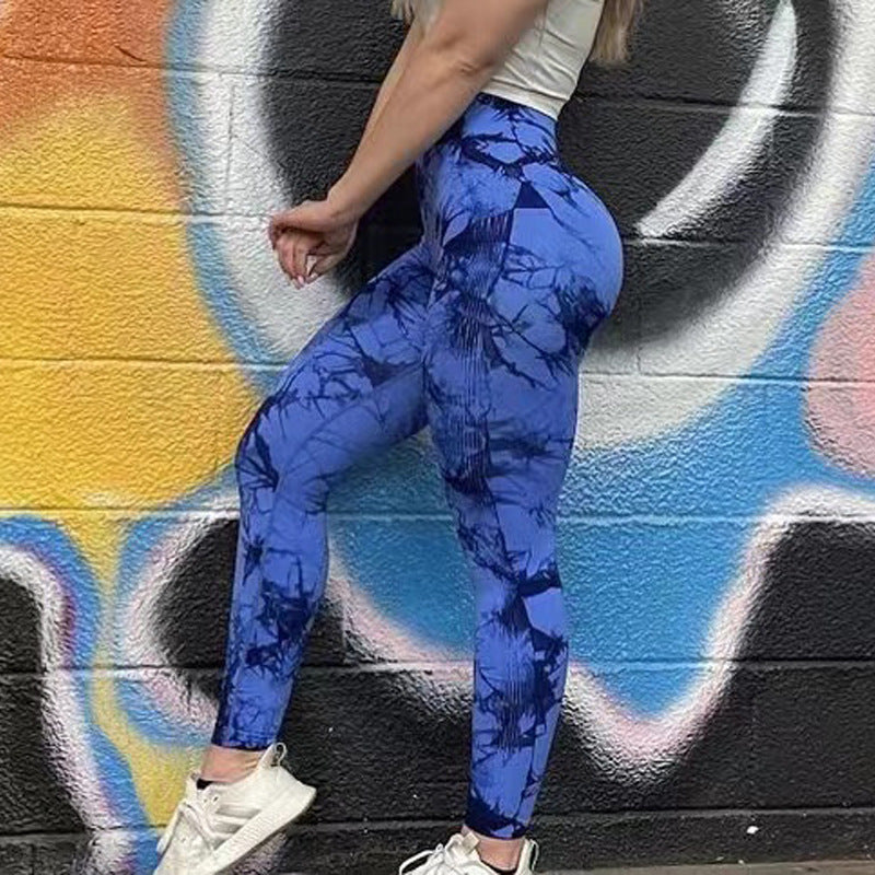Seamless Tie-Dye Sculpt Leggings