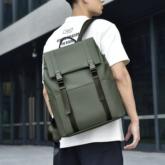 Men’s Stylish Backpack with Side Pockets – Durable & Spacious for College and Outdoor Use