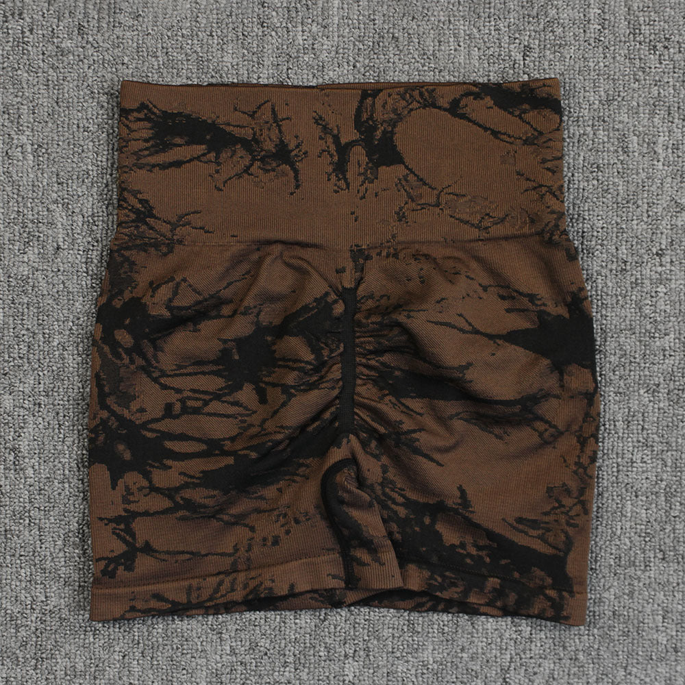 Plaid Sculpt Leggings – High-Waist Performance