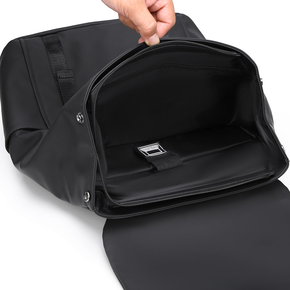 Men’s Stylish Backpack with Side Pockets – Durable & Spacious for College and Outdoor Use