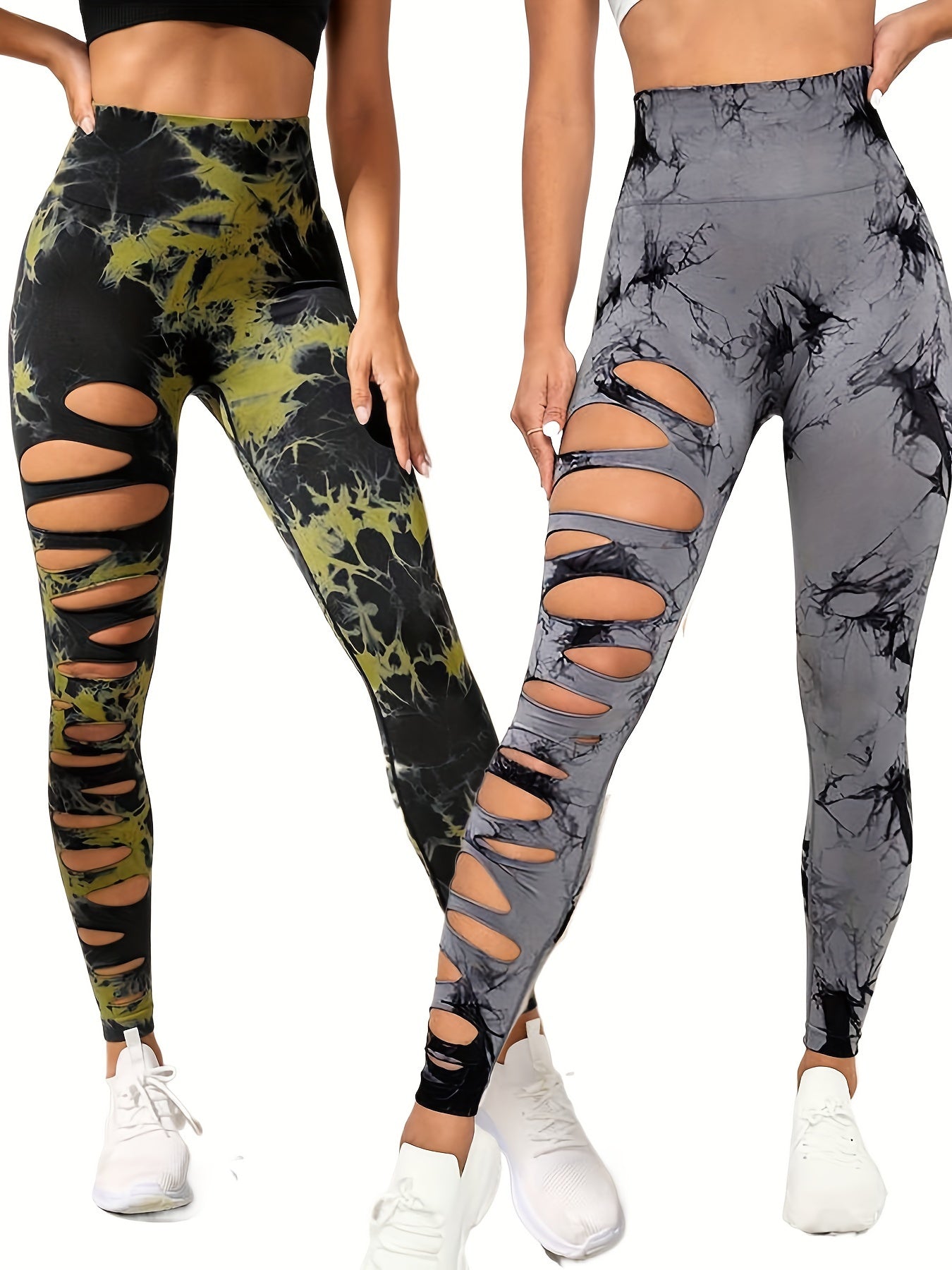Tie-Dye Sculpt Leggings – 2-Pack