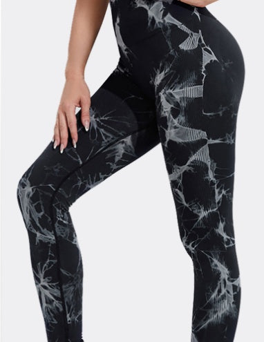 Seamless Tie-Dye Sculpt Leggings